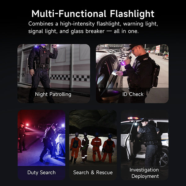 Lampe Torche Nextorch P84B - 3700 Lumens rechargeable - balise de signalisation  NYCTALOPE  