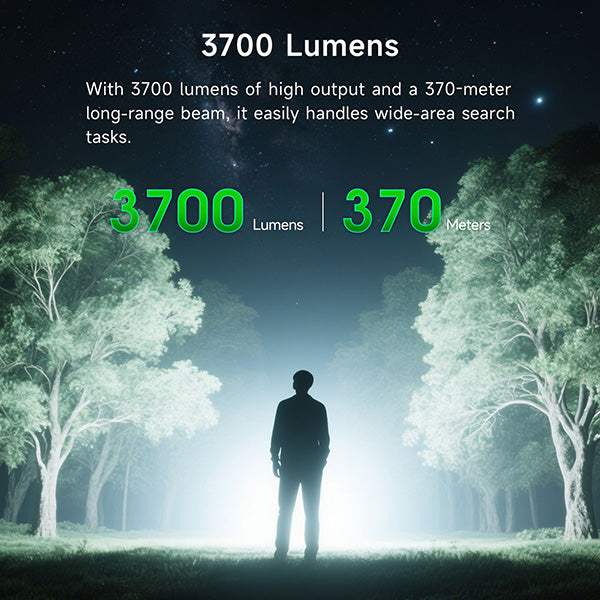 Lampe Torche Nextorch P84B - 3700 Lumens rechargeable - balise de signalisation  NYCTALOPE  