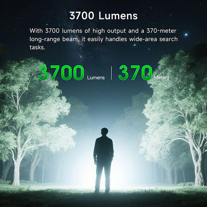 Lampe Torche Nextorch P84B - 3700 Lumens rechargeable - balise de signalisation  NYCTALOPE  