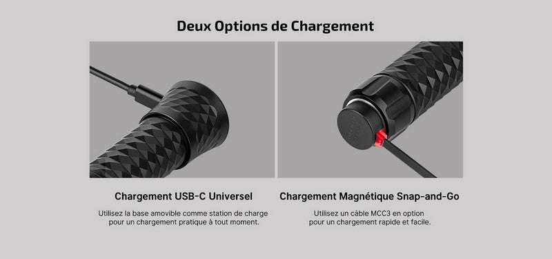 Lampe Torche Olight Prowess 5000 Lumens éclairage bidirectionnel