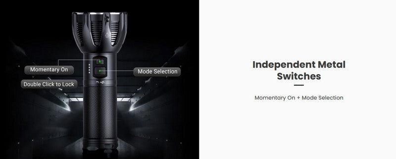 Lampe torche Nextorch ST30C - 15 000 Lumens - rechargeable - Powerbank intégré  NYCTALOPE  