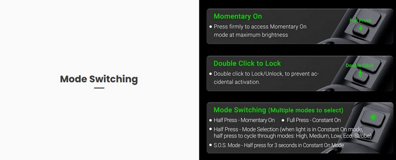 Lampe torche Nextorch ST30C - 15 000 Lumens - rechargeable - Powerbank intégré  NYCTALOPE  