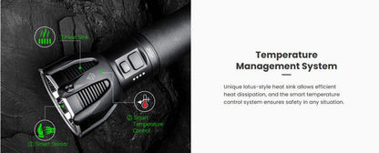 Lampe torche Nextorch ST30C - 15 000 Lumens - rechargeable - Powerbank intégré  NYCTALOPE  