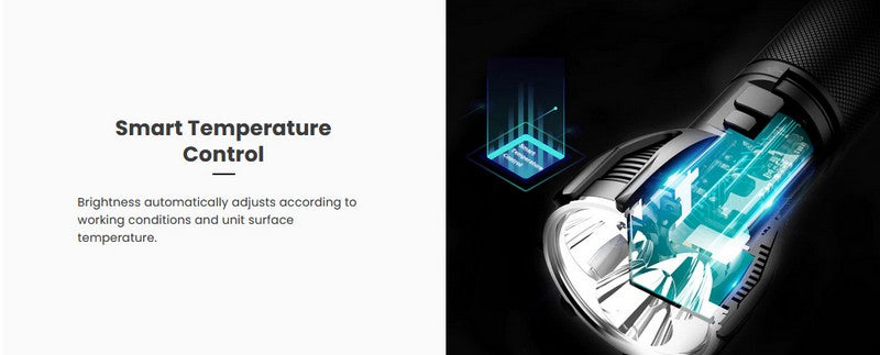 Lampe torche Nextorch ST30C - 15 000 Lumens - rechargeable - Powerbank intégré  NYCTALOPE  