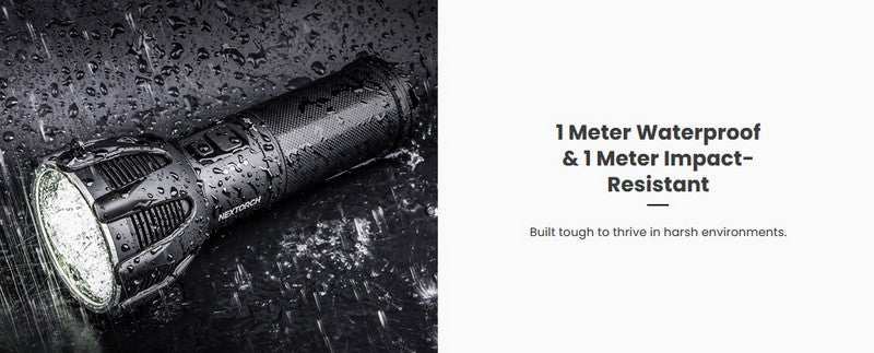 Lampe torche Nextorch ST30C - 15 000 Lumens - rechargeable - Powerbank intégré  NYCTALOPE  