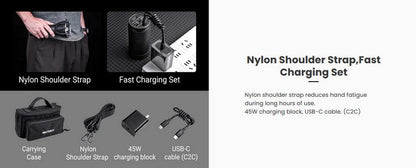 Lampe torche Nextorch ST30C - 15 000 Lumens - rechargeable - Powerbank intégré  NYCTALOPE  