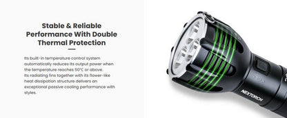 Lampe torche Nextorch ST30 V2.0 - 8000 Lumens - rechargeable - Powerbank intégré  NYCTALOPE  