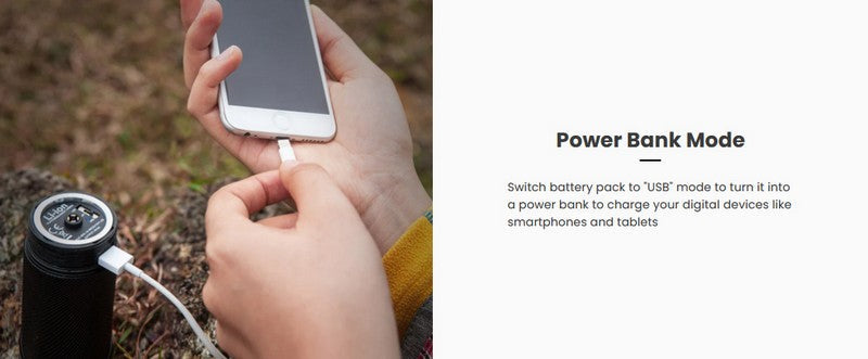 Lampe torche Nextorch ST30 V2.0 - 8000 Lumens - rechargeable - Powerbank intégré  NYCTALOPE  