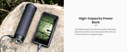 Lampe torche Nextorch ST31 - 20 000 Lumens - rechargeable - Powerbank intégré  NYCTALOPE  