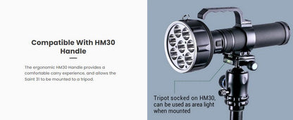 Lampe torche Nextorch ST31 - 20 000 Lumens - rechargeable - Powerbank intégré  NYCTALOPE  