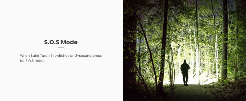 Lampe torche Nextorch ST31 - 20 000 Lumens - rechargeable - Powerbank intégré  NYCTALOPE  