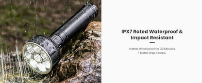 Lampe torche Nextorch ST31 - 20 000 Lumens - rechargeable - Powerbank intégré  NYCTALOPE  