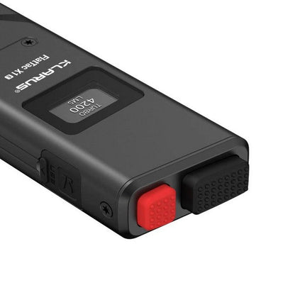 Lampe Torche FlatTac Klarus X1-E - 4200Lumens rechargeable USB-C  NYCTALOPE  
