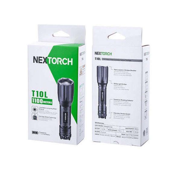 Lampe Torche Laser LEP Nextorch T10L - 520 Lumens rechargeable - Ultra longue portée  NYCTALOPE  