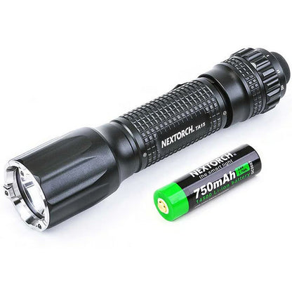 Lampe Torche Tactique Nextorch TA15 V2.0 - 700 Lumens One Step Strobe  NYCTALOPE  