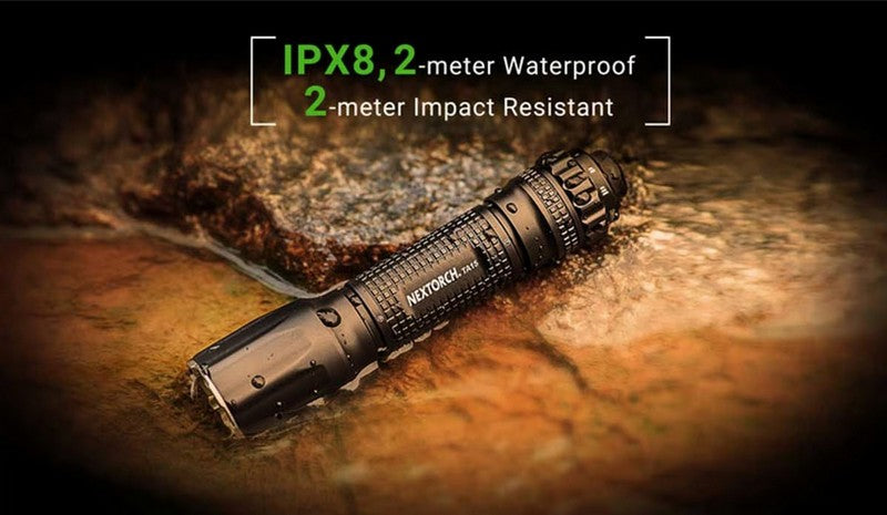 Lampe Torche Tactique Nextorch TA15 V2.0 - 700 Lumens One Step Strobe  NYCTALOPE  