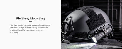 Lampe Torche Tactique Nextorch TA20 - 1000 Lumens  NYCTALOPE  