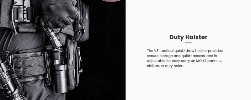 Lampe Torche Tactique Nextorch TA20 - 1000 Lumens  NYCTALOPE  