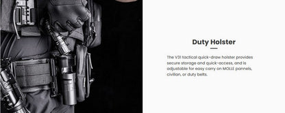 Lampe Torche Tactique Nextorch TA20 - 1000 Lumens  NYCTALOPE  