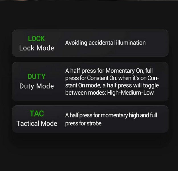 Lampe Torche Tactique Nextorch TA20NC - Camouflage - 1000 Lumens - NYCTALOPE