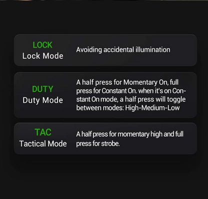 Lampe Torche Tactique Nextorch TA20NC - Camouflage - 1000 Lumens - NYCTALOPE