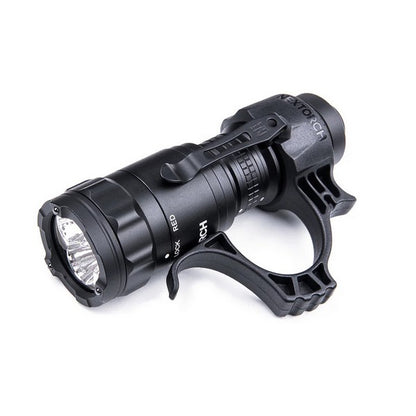 Lampe Torche Tactique Nextorch TA21 SET - 1300 Lumens - lumière rouge - anneau tactique - NYCTALOPE
