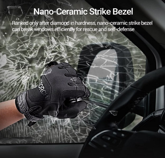 Lampe Torche Tactique Nextorch TA21 SET - 1300 Lumens - lumière rouge - anneau tactique - NYCTALOPE