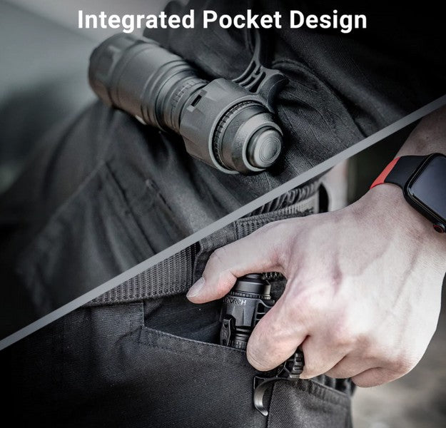 Lampe Torche Tactique Nextorch TA21 SET - 1300 Lumens - lumière rouge - anneau tactique - NYCTALOPE