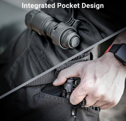 Lampe Torche Tactique Nextorch TA21 SET - 1300 Lumens - lumière rouge - anneau tactique - NYCTALOPE