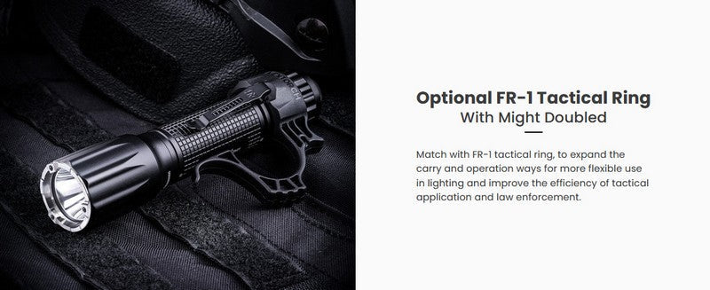 Lampe Torche Tactique Nextorch TA30 V2.0 – 1300 Lumens  NYCTALOPE  