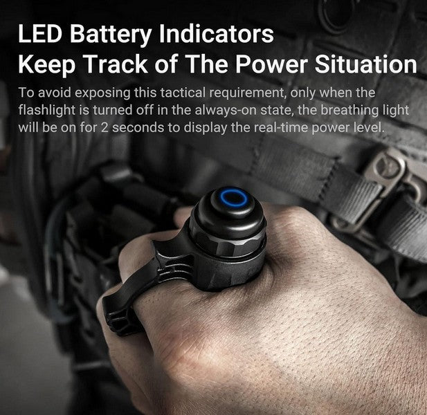 Lampe Torche Tactique Nextorch TA30C - 1600 Lumens  NYCTALOPE  