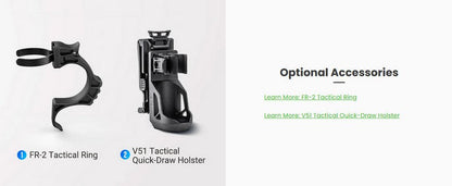 Lampe Torche Tactique Nextorch TA30C MAX - 3000 Lumens  NYCTALOPE  