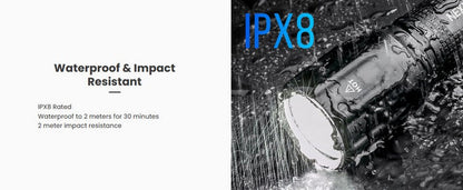 Lampe Torche Tactique Nextorch TA30C MAX - 3000 Lumens  NYCTALOPE  