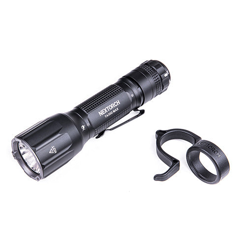 Lampe Torche Tactique Nextorch TA30D MAX SET - 4000 Lumens avec anneau tactique  NYCTALOPE  