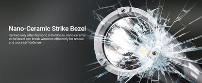 Lampe Torche Tactique Nextorch TA30D MAX SET - 4000 Lumens avec anneau tactique  NYCTALOPE  