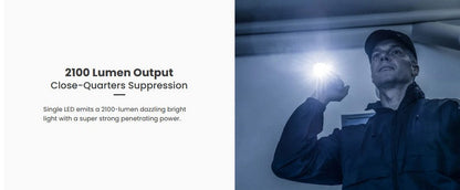 Lampe Torche Tactique Nextorch TA30 MAX - 2100 Lumens One Step Strobe  NYCTALOPE  