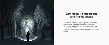 Lampe Torche Tactique Nextorch TA30 MAX - 2100 Lumens One Step Strobe  NYCTALOPE  