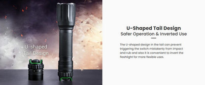 Lampe Torche Tactique Nextorch TA30 MAX - 2100 Lumens One Step Strobe  NYCTALOPE  