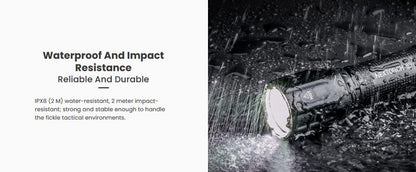 Lampe Torche Tactique Nextorch TA30 MAX - 2100 Lumens One Step Strobe  NYCTALOPE  