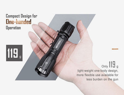 Lampe Torche tactique Nextorch T5 SET - 760 Lumens - Kit chasse  NYCTALOPE  