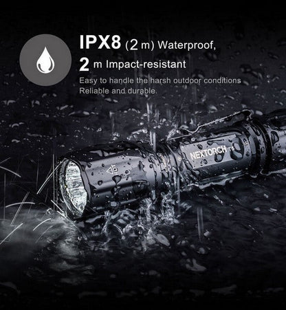 Lampe Torche tactique Nextorch T5 SET - 760 Lumens - Kit chasse  NYCTALOPE  