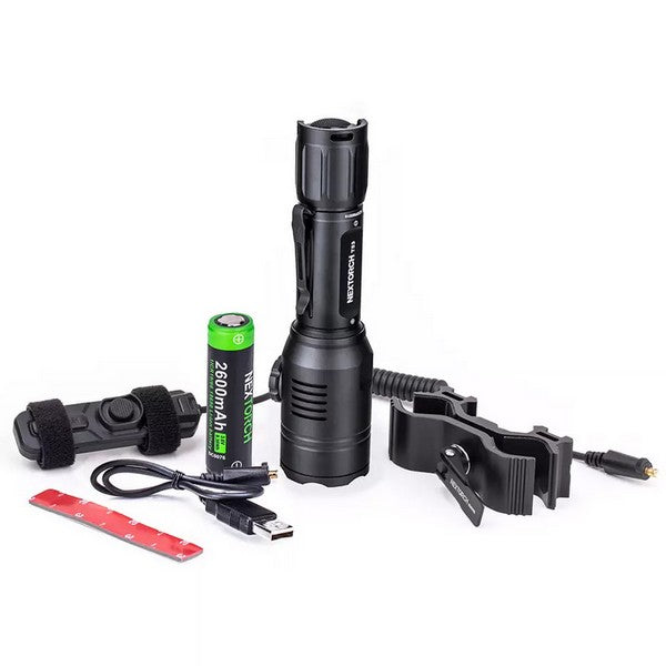 Lampe Torche tactique Nextorch T53 SET- 760 Lumens rechargeable - Kit chasse  NYCTALOPE  