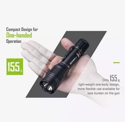 Lampe Torche tactique Nextorch T53 SET- 760 Lumens rechargeable - Kit chasse  NYCTALOPE  