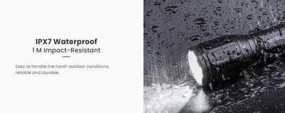 Lampe Torche tactique Nextorch T5G V2.0 SET - 1200 Lumens rechargeable - Kit chasse - lumière blanche et verte  NYCTALOPE  