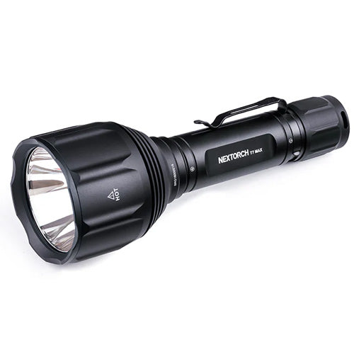 Lampe Torche tactique Nextorch T7 MAX SET - 1200 Lumens rechargeable - Kit chasse - portée 1100 mètres  NYCTALOPE  