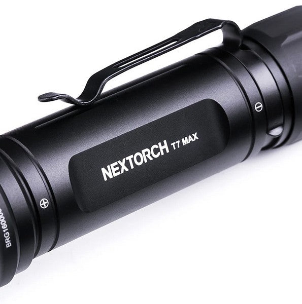Lampe Torche tactique Nextorch T7 MAX SET - 1200 Lumens rechargeable - Kit chasse - portée 1100 mètres  NYCTALOPE  