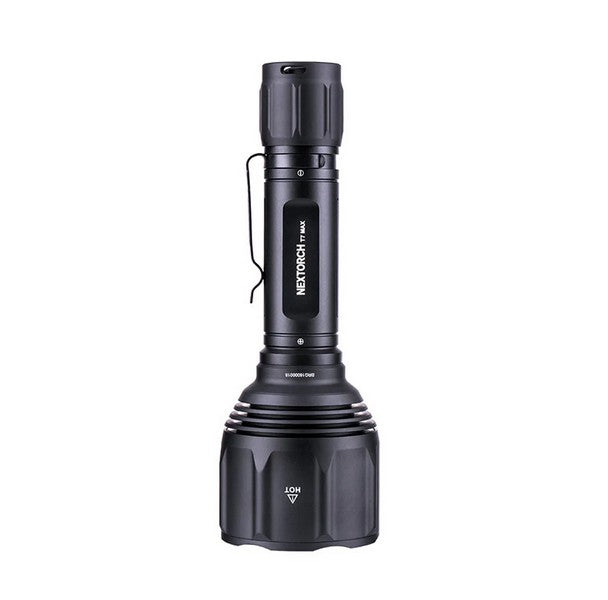 Lampe Torche tactique Nextorch T7 MAX SET - 1200 Lumens rechargeable - Kit chasse - portée 1100 mètres  NYCTALOPE  