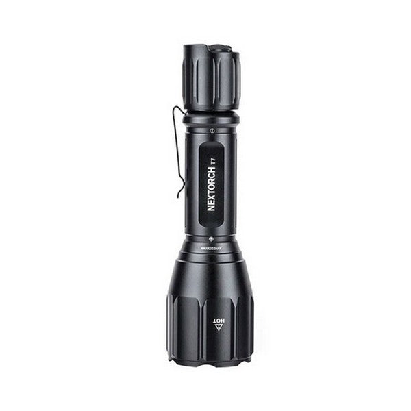 Lampe Torche tactique Nextorch T7 V2.0 SET - 1300 Lumens rechargeable - Kit chasse  NYCTALOPE  