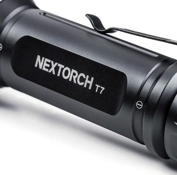 Lampe Torche tactique Nextorch T7 V2.0 SET - 1300 Lumens rechargeable - Kit chasse  NYCTALOPE  