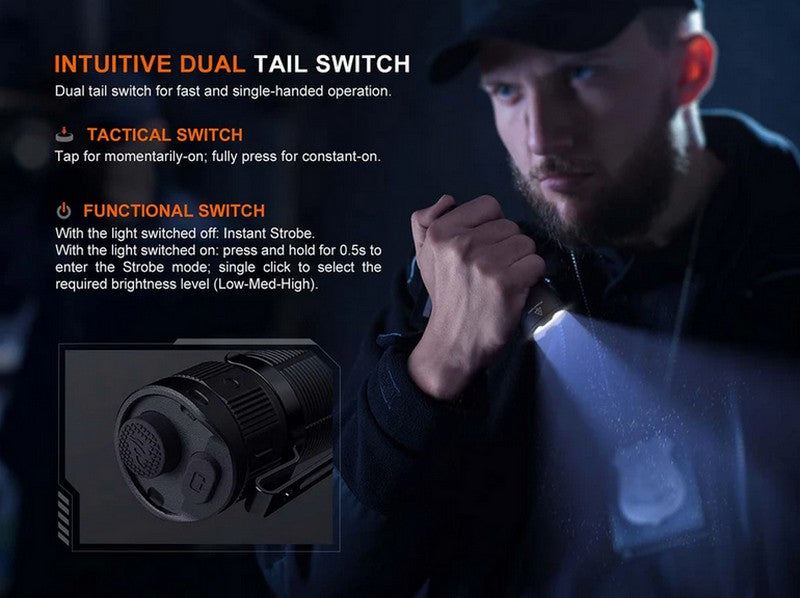 Lampe Torche Tactique Compacte Fenix TK05R - 1000 Lumens rechargeable  NYCTALOPE  